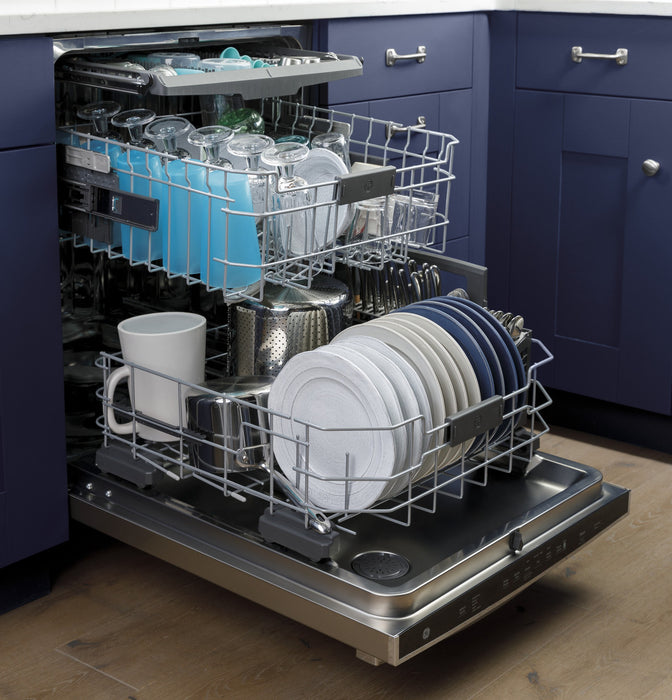 Adora series by GE® ENERGY STAR® Stainless Steel Interior Dishwasher with Hidden Controls