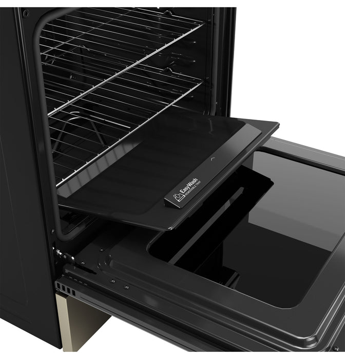 GE® 30" Slide-In Electric Convection Range with No Preheat Air Fry and EasyWash™ Oven Tray