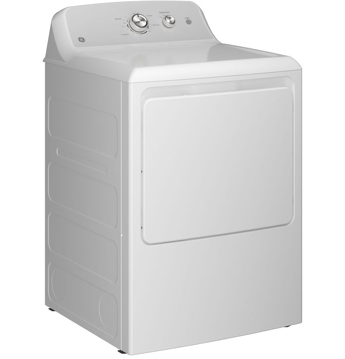 GE® 6.2 cu. ft. Capacity Electric Dryer with Up To 120 ft. Venting and Shallow Depth