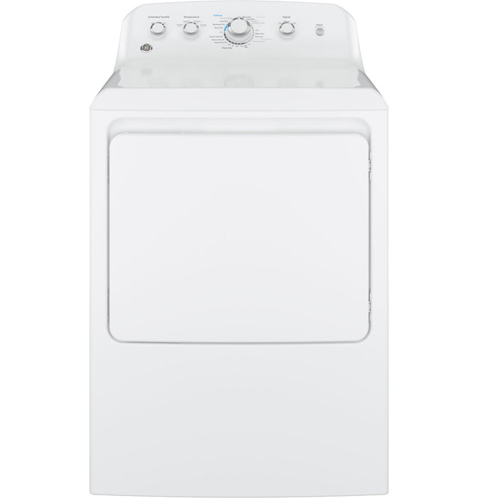 GE® 6.2 cu. ft. Capacity aluminized alloy drum Electric Dryer