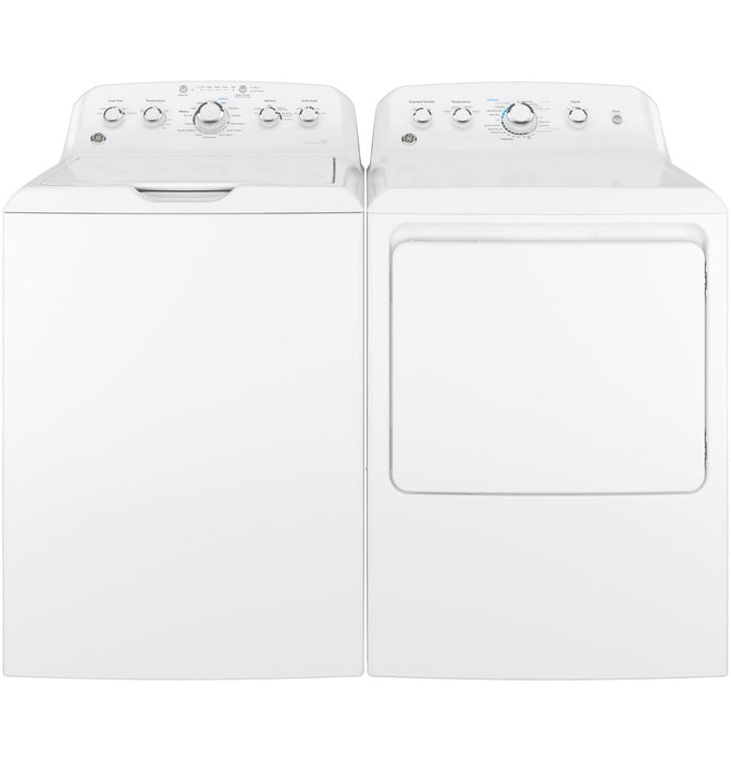 GE® 6.2 cu. ft. Capacity aluminized alloy drum Electric Dryer