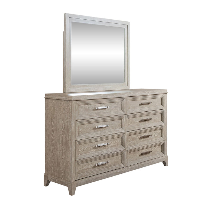 Belmar - King California Panel Bed, Dresser & Mirror