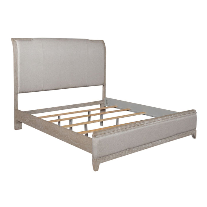 Belmar - King California Upholstered Bed, Dresser & Mirror