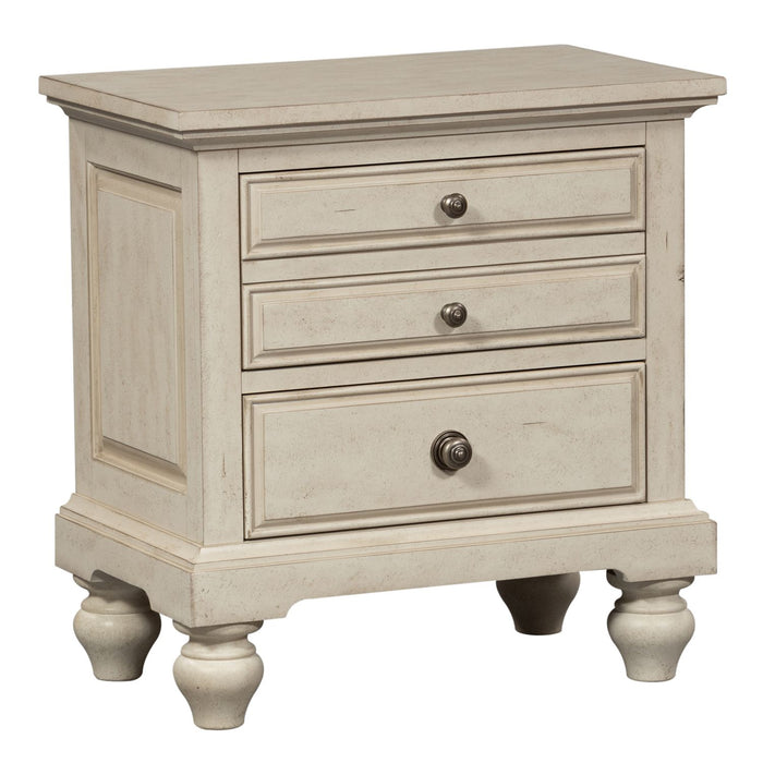 High Country - Queen Panel Bed, Dresser & Mirror, Night Stand