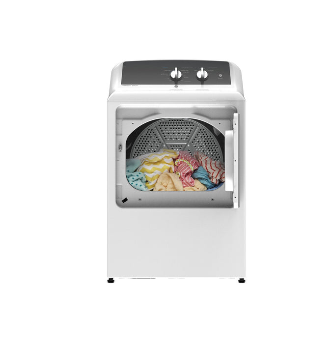 GE 6.2 cu. ft. Capacity Electric Dryer with Up To 120 ft. Venting and 5-yr Limited Warranty