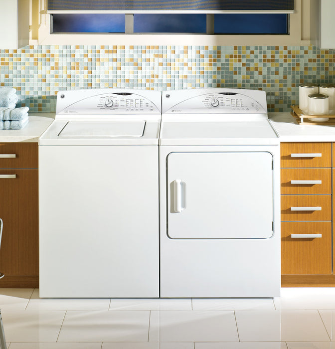 GE® 3.9 DOE cu. ft. stainless steel capacity washer