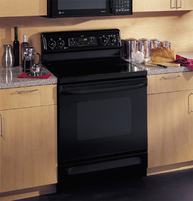 GE Profile Spectra™ 30" Free-Standing QuickClean™ Electric Range