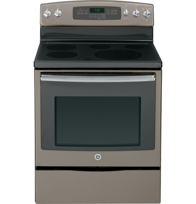 GE® 30" Free-Standing Electric Convection Range