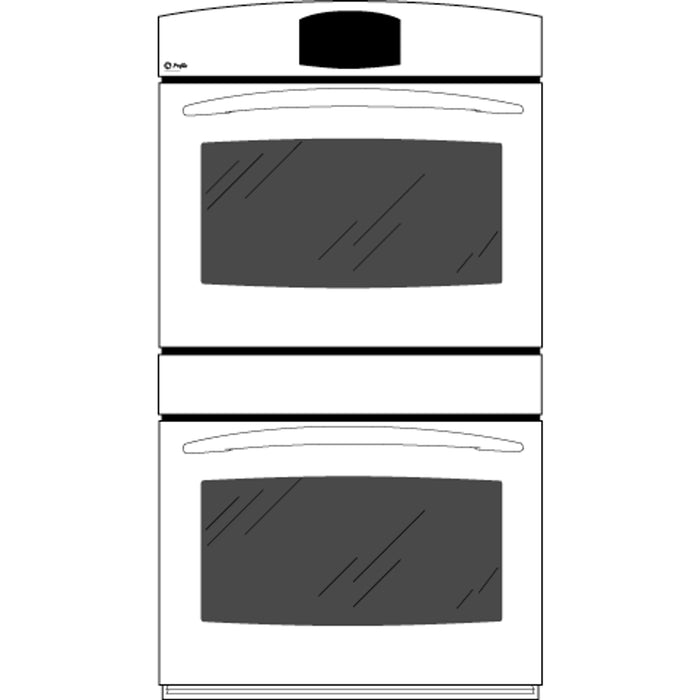 GE Profile™ 30" Built-In Double Convection Wall Oven