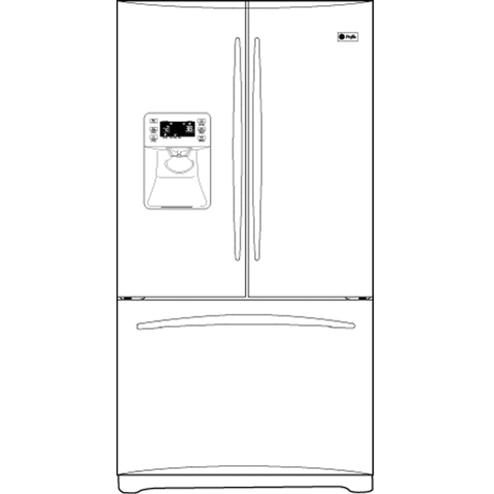 GE Profile™ ENERGY STAR® 25.8 Cu. Ft. French-Door Refrigerator