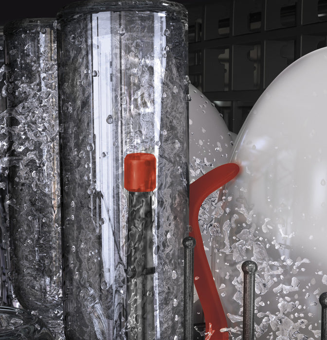 GE® Dishwasher with Hidden Controls