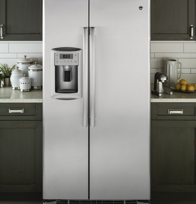 GE® 22.7 Cu. Ft. Counter-Depth Side-By-Side Refrigerator