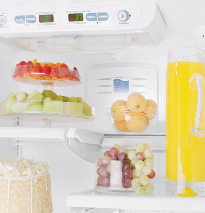 GE Profile™ ENERGY STAR® 22.2 Cu. Ft. Bottom-Freezer Drawer Refrigerator with Internal Dispenser