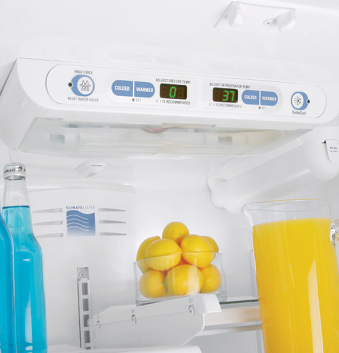 GE Profile™ ENERGY STAR® 22.2 Cu. Ft. Bottom-Freezer Drawer Refrigerator with Internal Dispenser