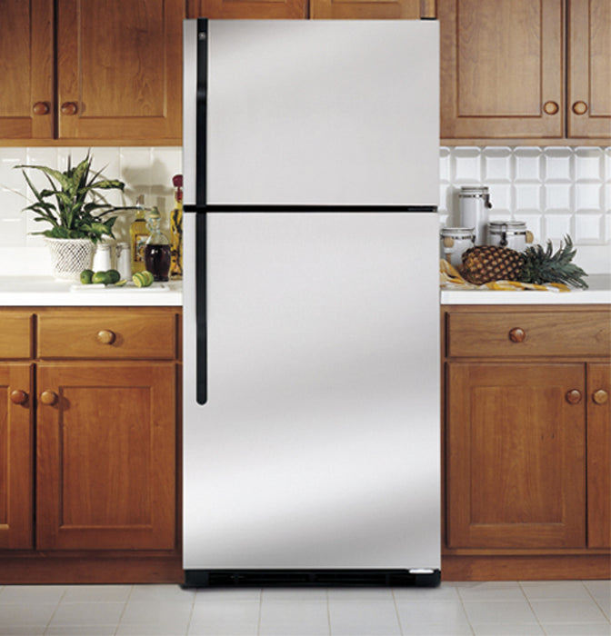GE® 21.7 Cu. Ft. Stainless Top Freezer Refrigerator