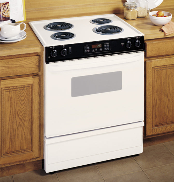 GE® 30" Slide-In Electric Range with Self-Cleaning Oven