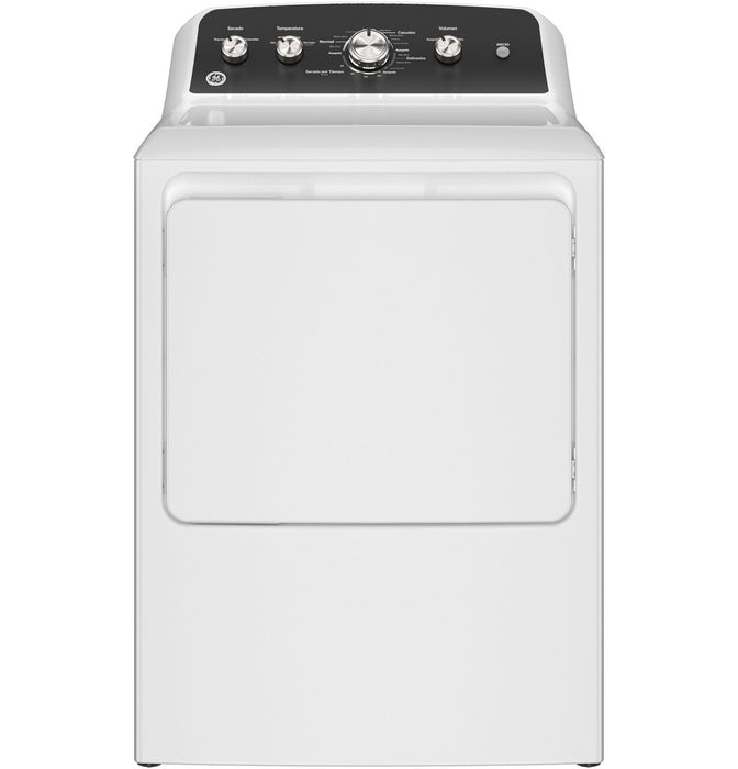GE® 7.2 cu. ft. Capacity Electric Dryer with Spanish Panel and Up To 120 ft. Venting