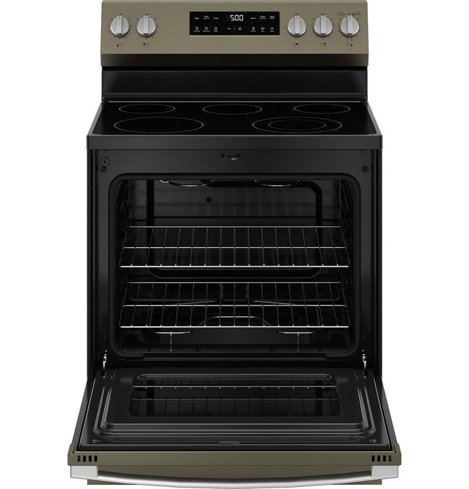 GE® 30" Free-Standing Electric Range with Crisp Mode