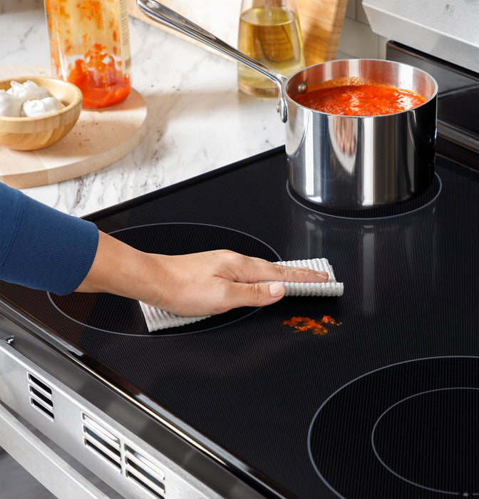 GE® 30" Free-Standing Electric Range with Crisp Mode