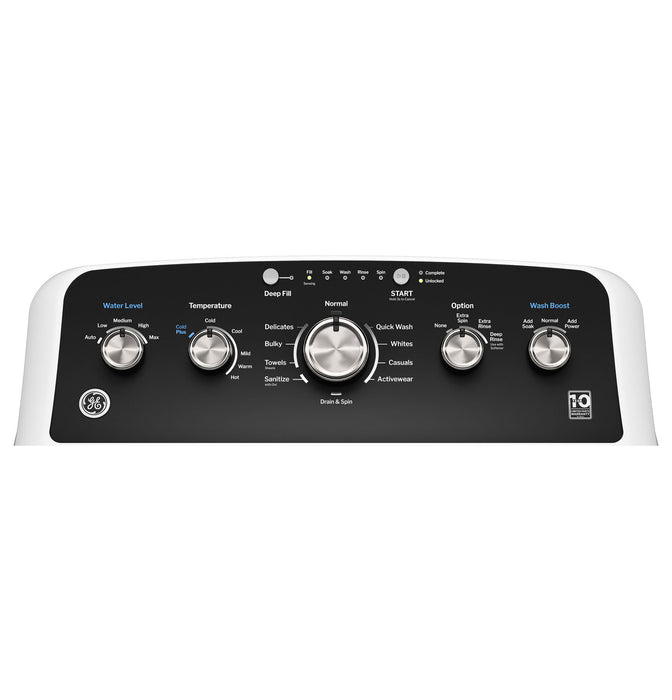 GE® 4.5 cu. ft. Capacity Washer with Stainless Steel Basket, Cold Plus and Wash Boost