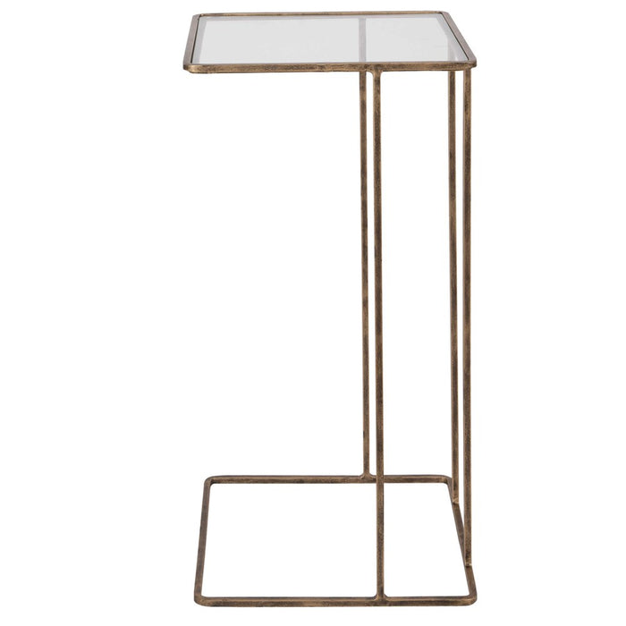 CADMUS ACCENT TABLE, GOLD