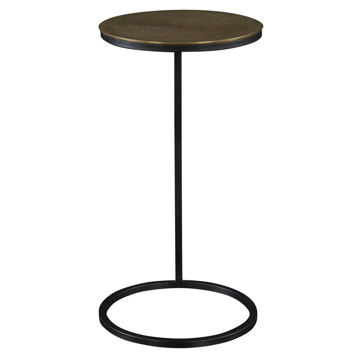 BRUNEI ACCENT TABLE, GOLD