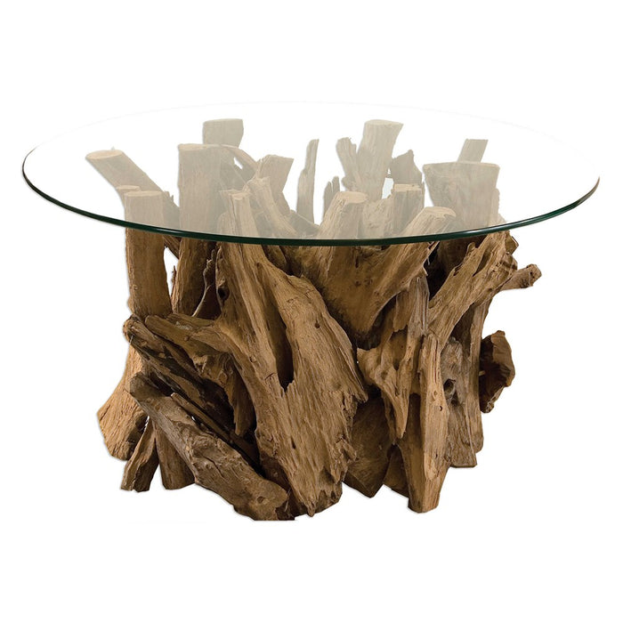 DRIFTWOOD COFFEE TABLE, SMALL, 2 CARTONS