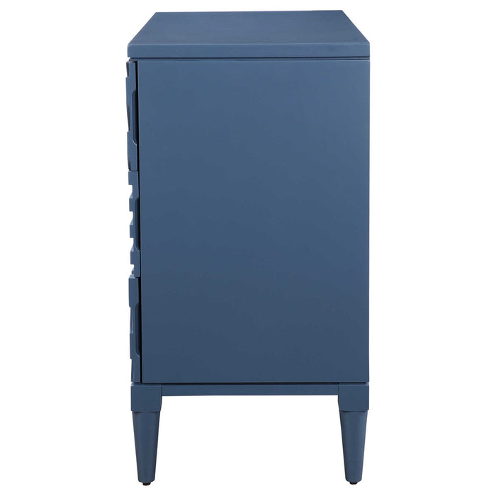 COLBY 3 DRAWER CHEST, BLUE