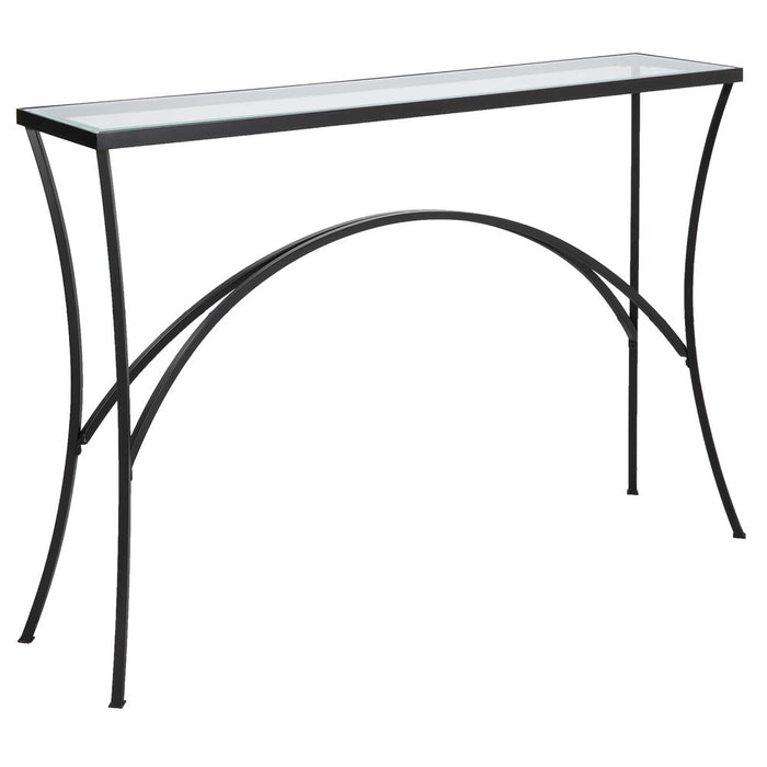 ALAYNA CONSOLE TABLE, BLACK