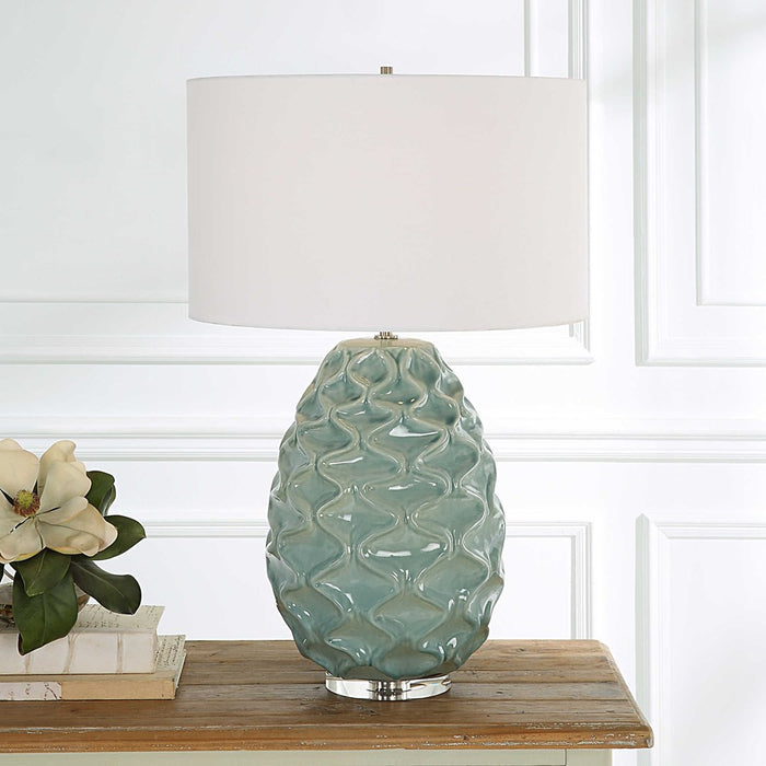 LACED UP TABLE LAMP