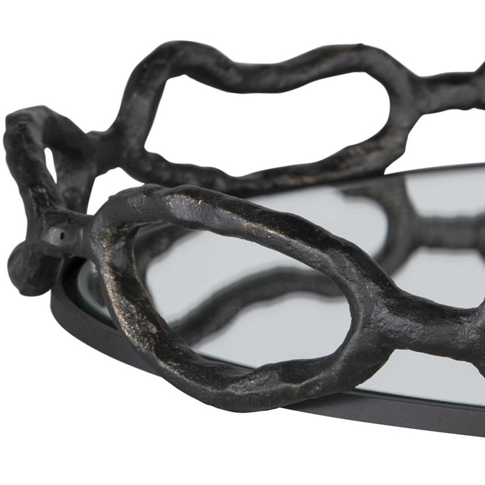 CABLE CHAIN TRAY, BLACK