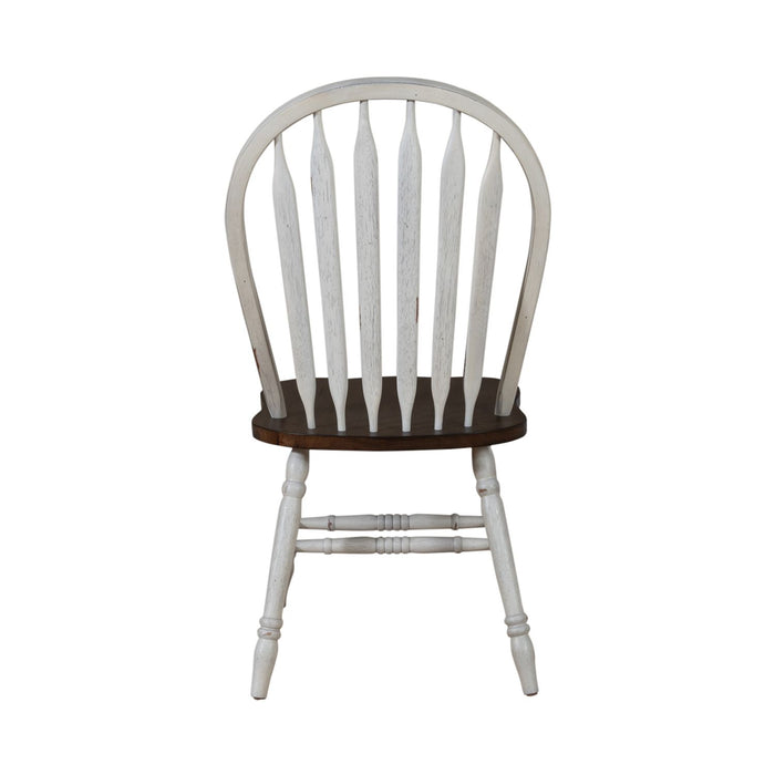 Carolina Crossing - Windsor Side Chair- White