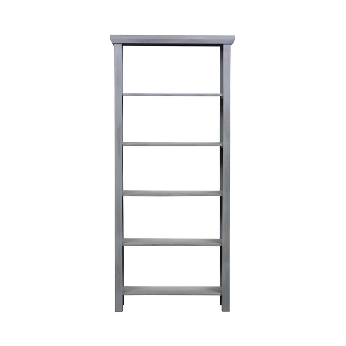 Trellis Lane - Accent Bookcase- Grey