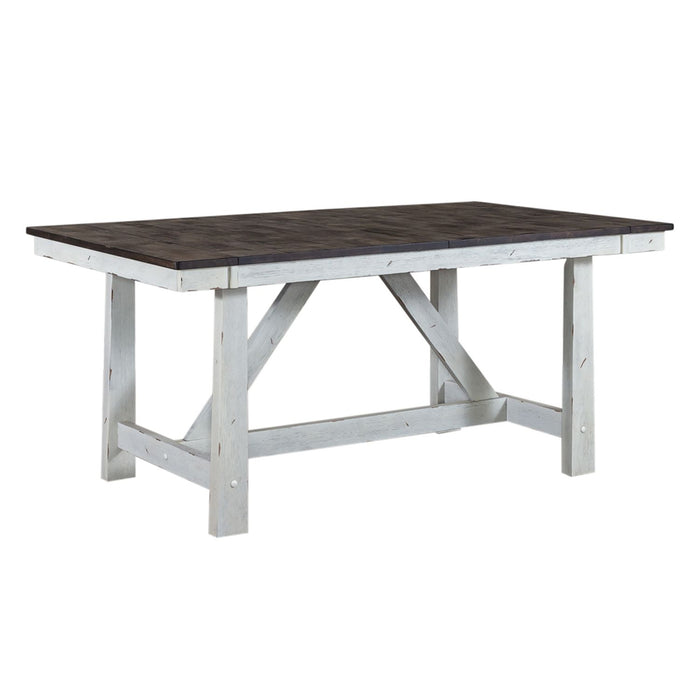 Farmhouse - Optional 5 Piece Trestle Table Set