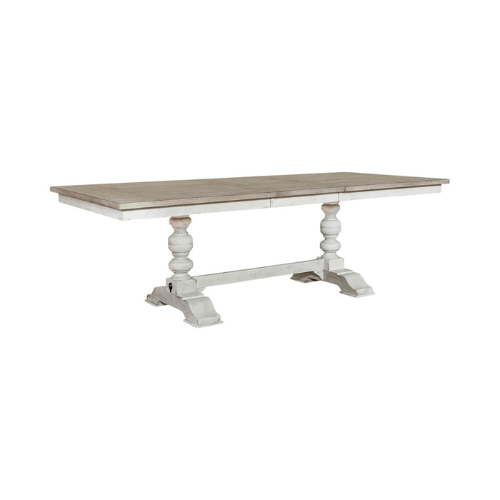 Whitney - 5 Piece Trestle Table Set