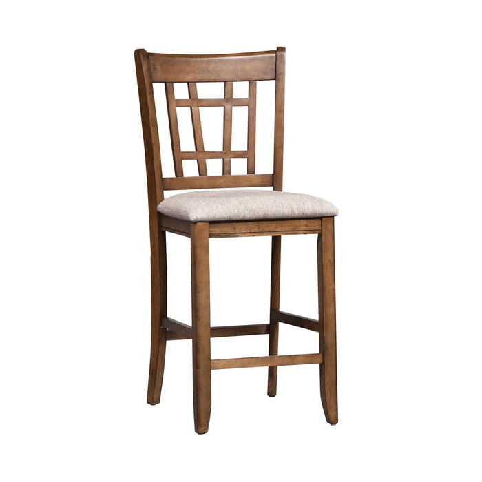 Santa Rosa - 24 Inch Lattice Back Counter Chair
