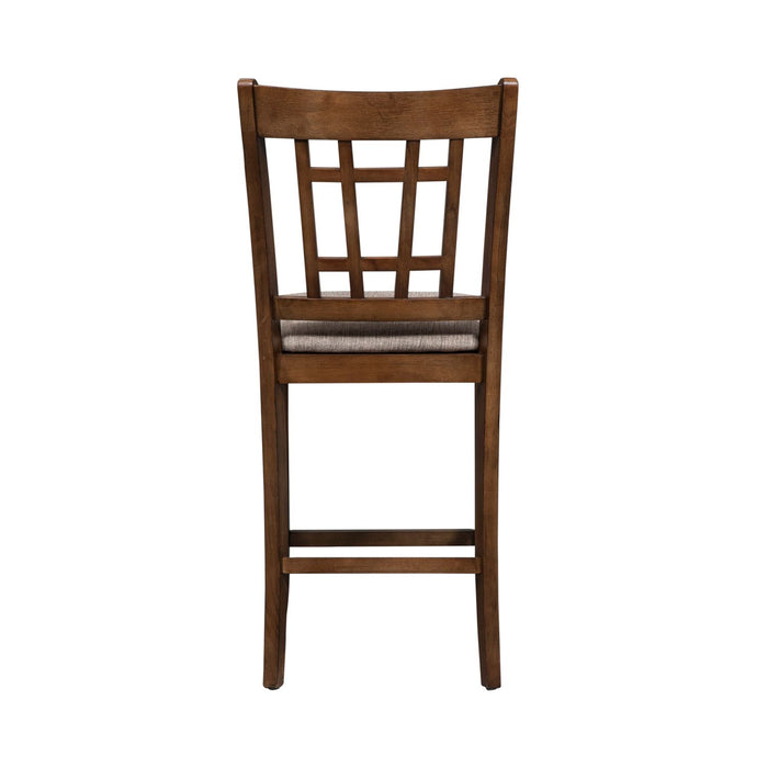Santa Rosa - 24 Inch Lattice Back Counter Chair