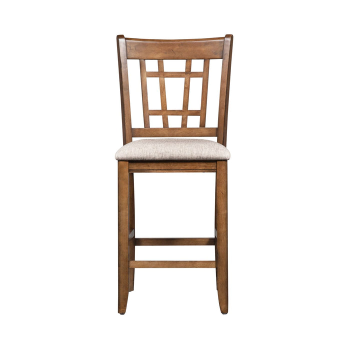 Santa Rosa - 24 Inch Lattice Back Counter Chair