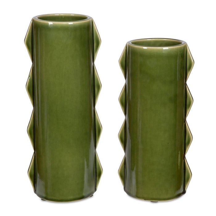 Meander Outdoor Vases, S/2
