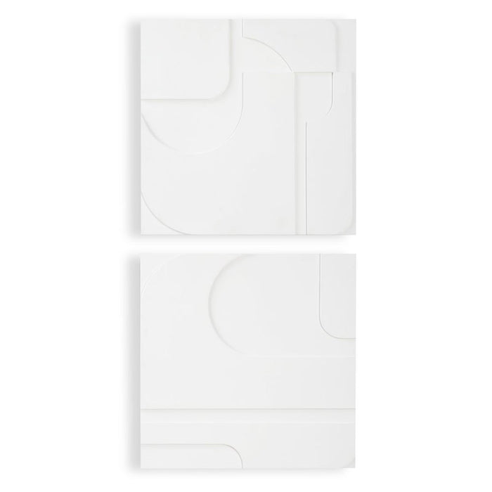 Contours Wood Wall Decor, S/2