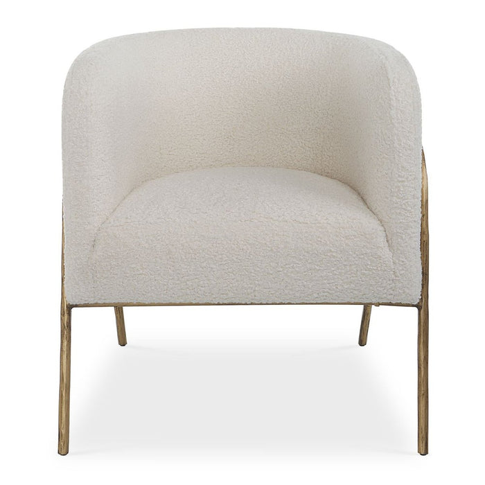 Jacobsen Accent Chair, Natural Shearling