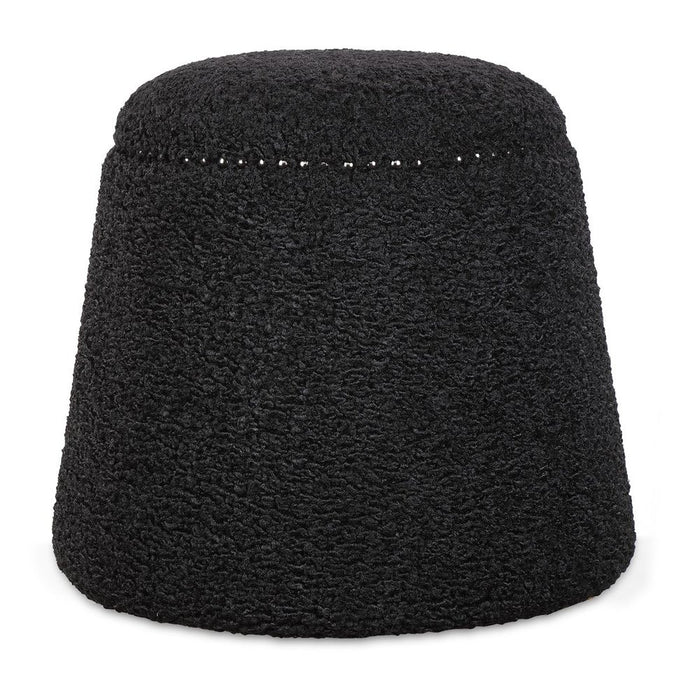 Gumdrop Ottoman, Black