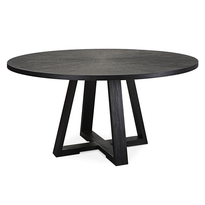 Gidran Dining Table, Black, 2 Cartons