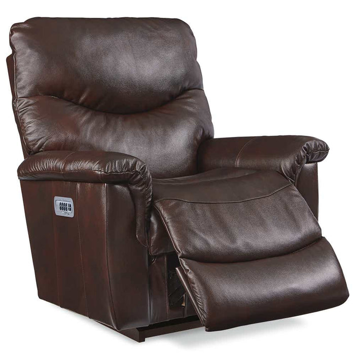 James Power Rocking Recliner w/ Headrest & Lumbar