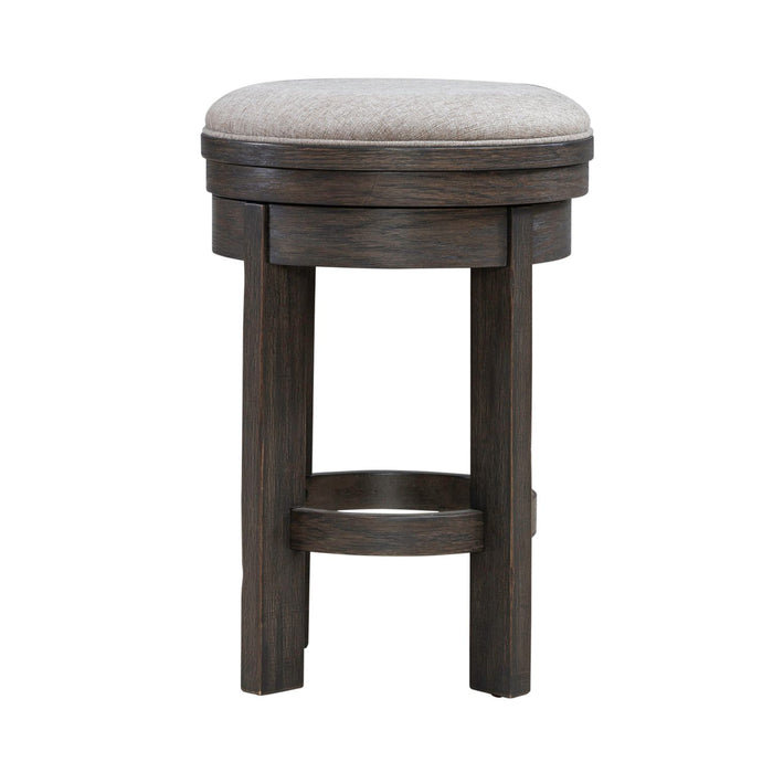 Lennox Hill - Uph Swivel Console Stool