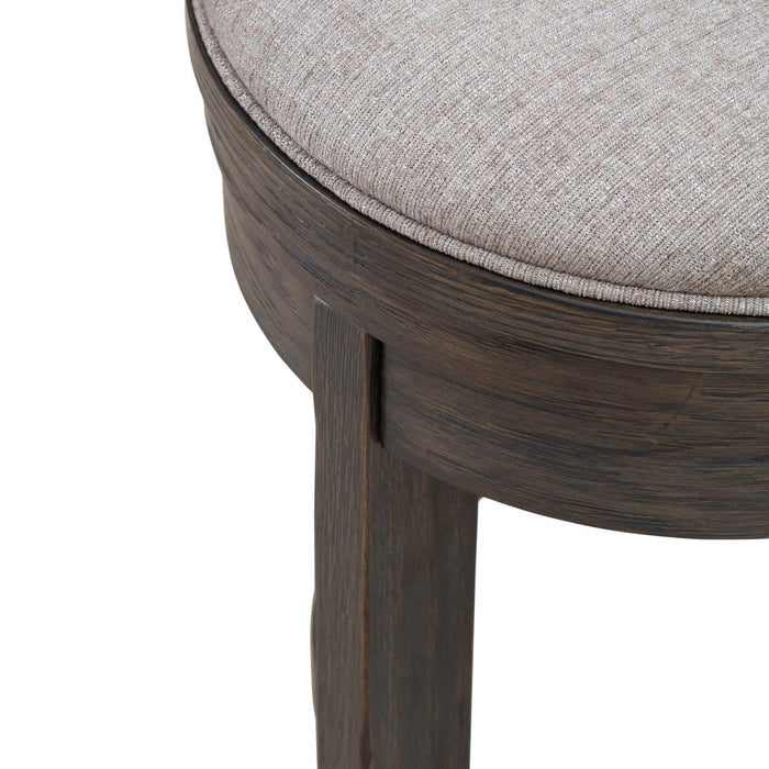 Lennox Hill - Uph Swivel Console Stool