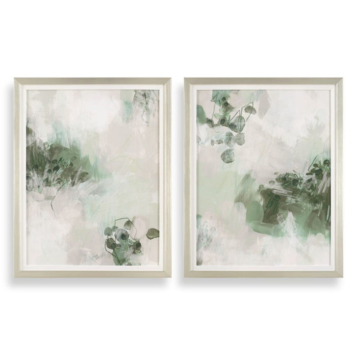 Custom Lilypond Dream Framed Prints, S/2
