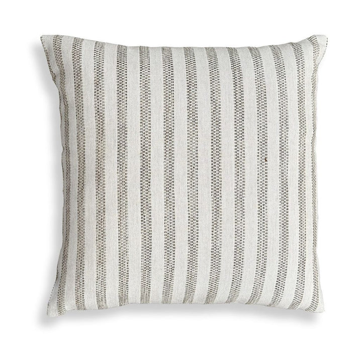 Basket Stripe Outdoor Pillow - Rattan