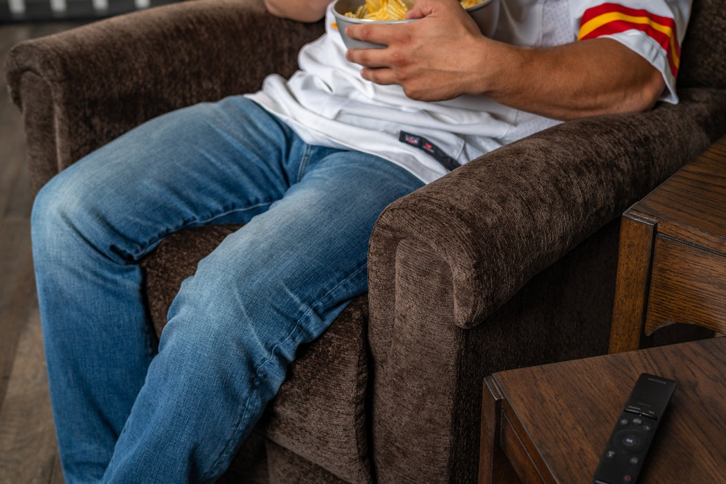 Classic Fabric Gliding Recliner