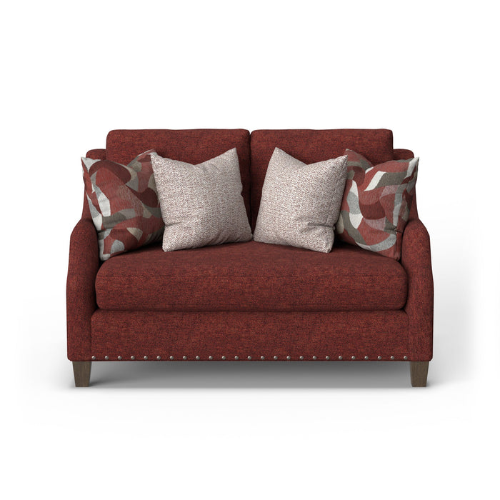 Gianna Fabric Bench Loveseat